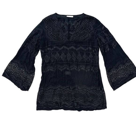 La Blanca Swim Cover Up Black - Picture 1 of 5